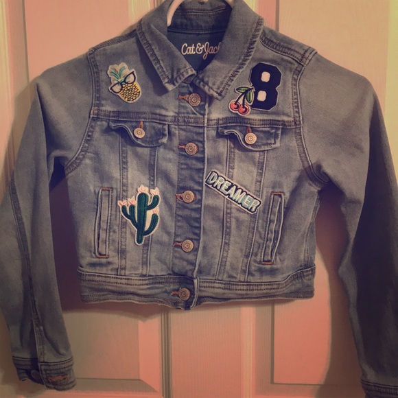 cat & jack jean jacket